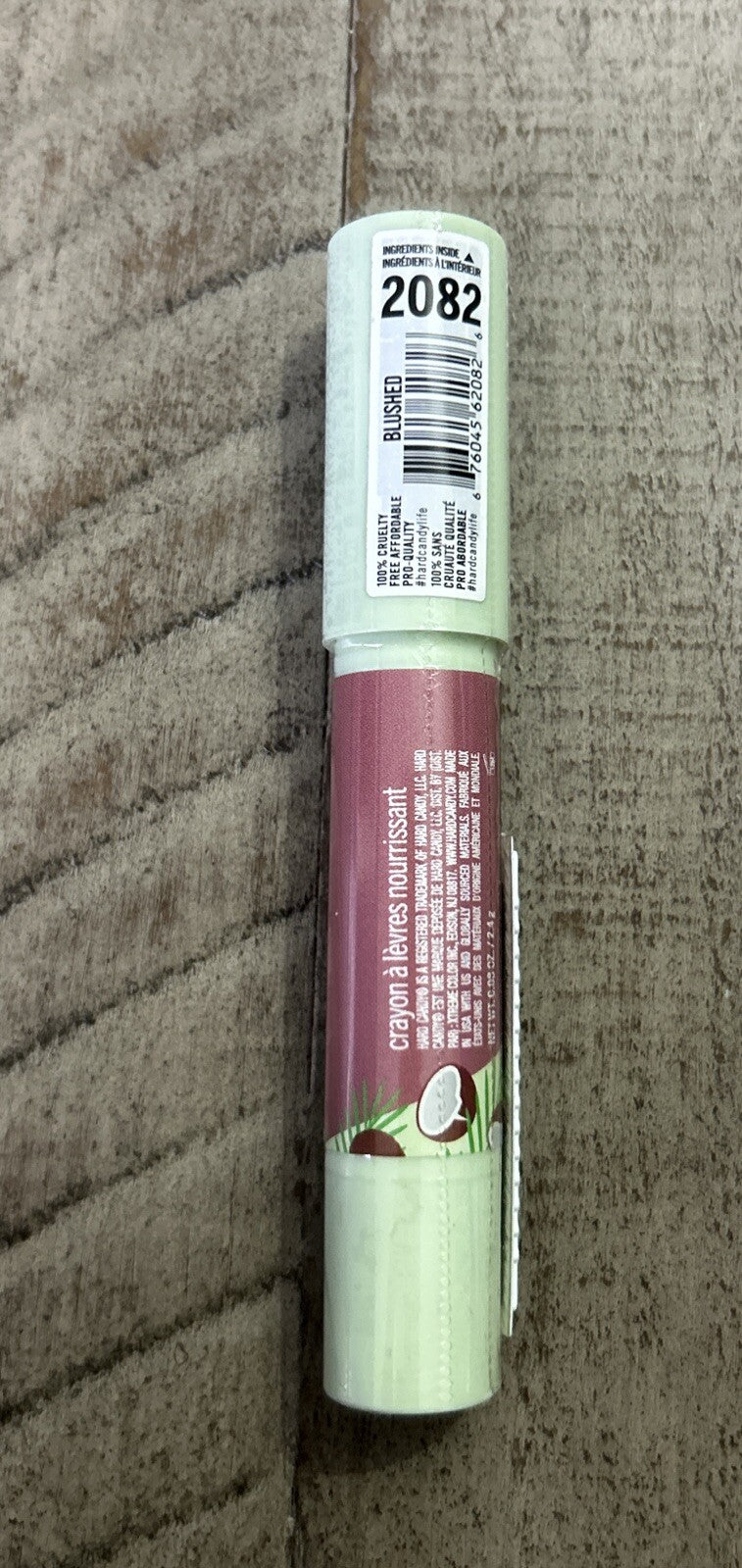 Matte Lip Crayon with Coconut & Hemp Oil - Long-Lasting, Nourishing Lip Color
