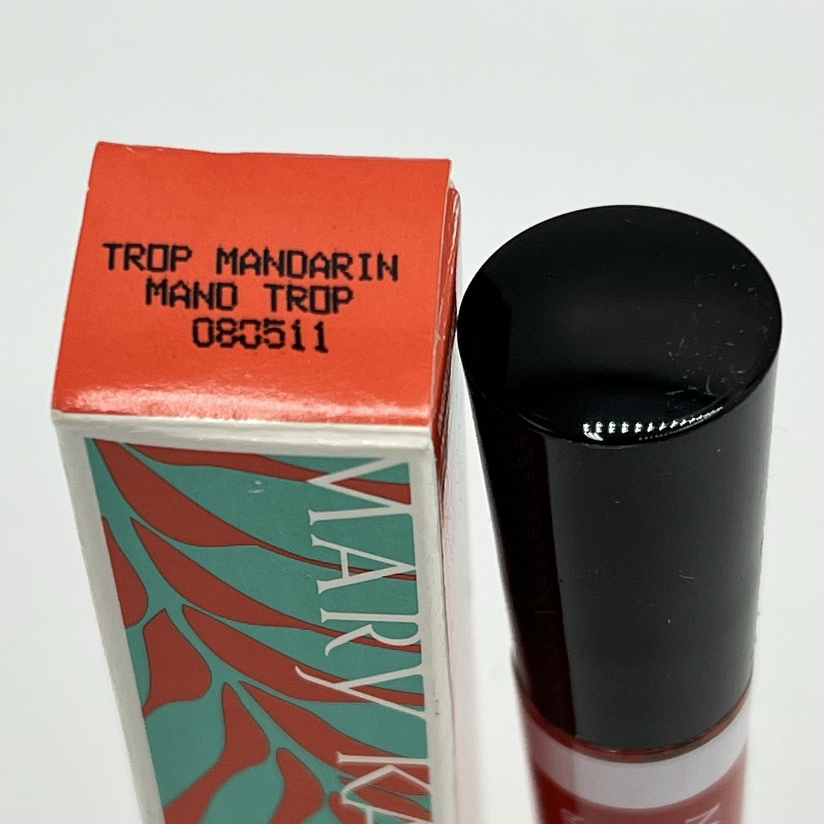 Lip Gloss - Tropical Mandarin Lacquered Lip Shine for Moisture & Shine