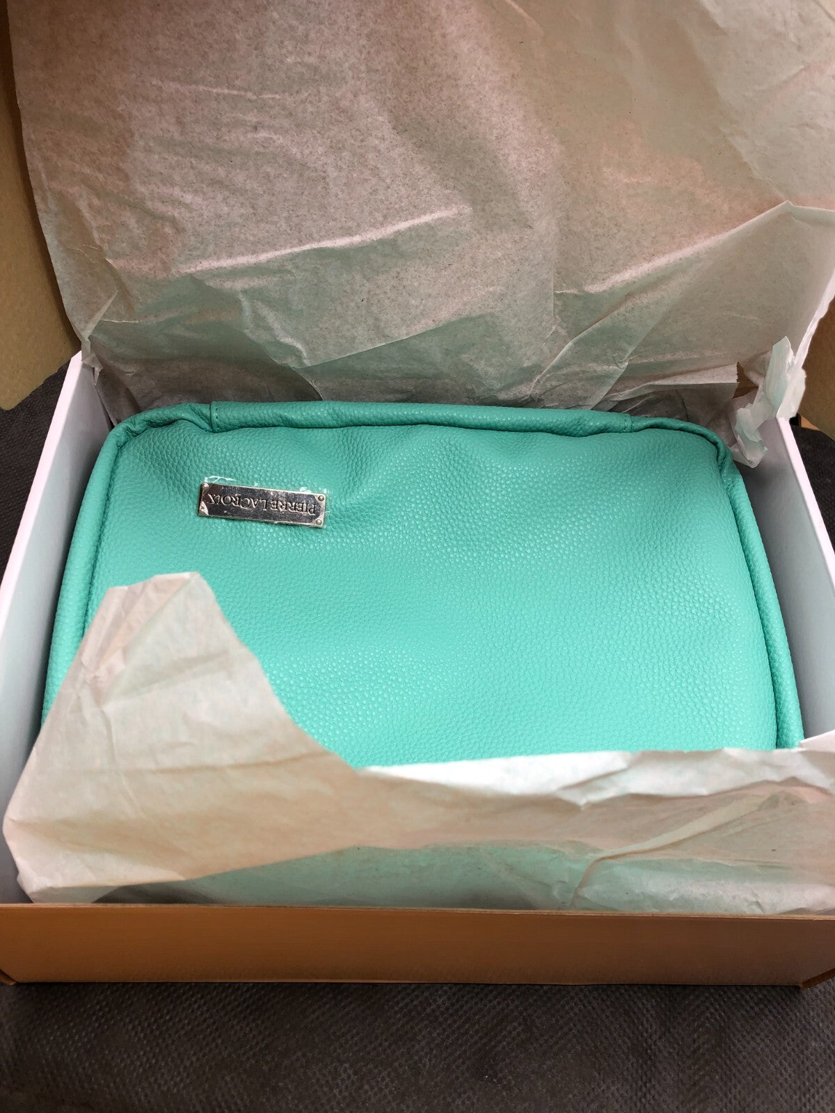 Water-Resistant Travel Toiletry Bag with Hanging Hook - Pierre Lacroix