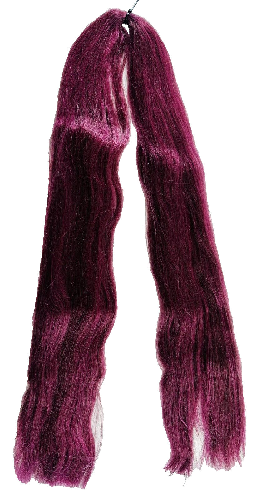 Women’s Wavy Synthetic Hair Extension Burgundy 23 Inches - Easy to Style