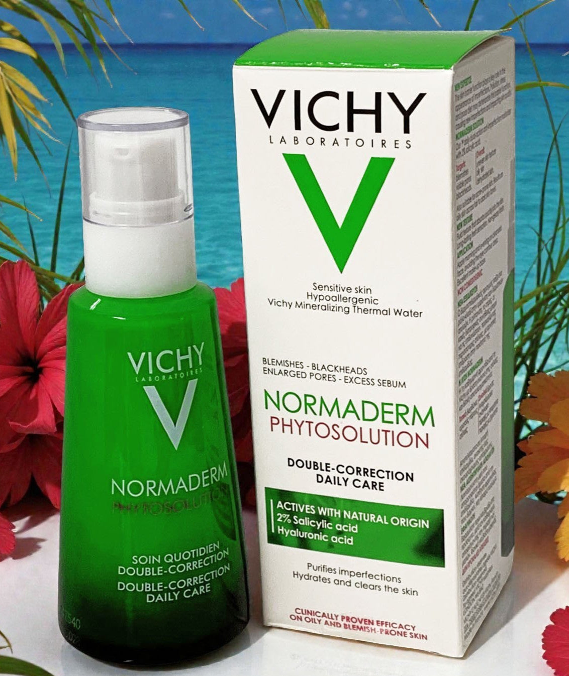 Vichy Normaderm Phytosolution Double Correction Daily Care 50ml for Acne & Dark Spots