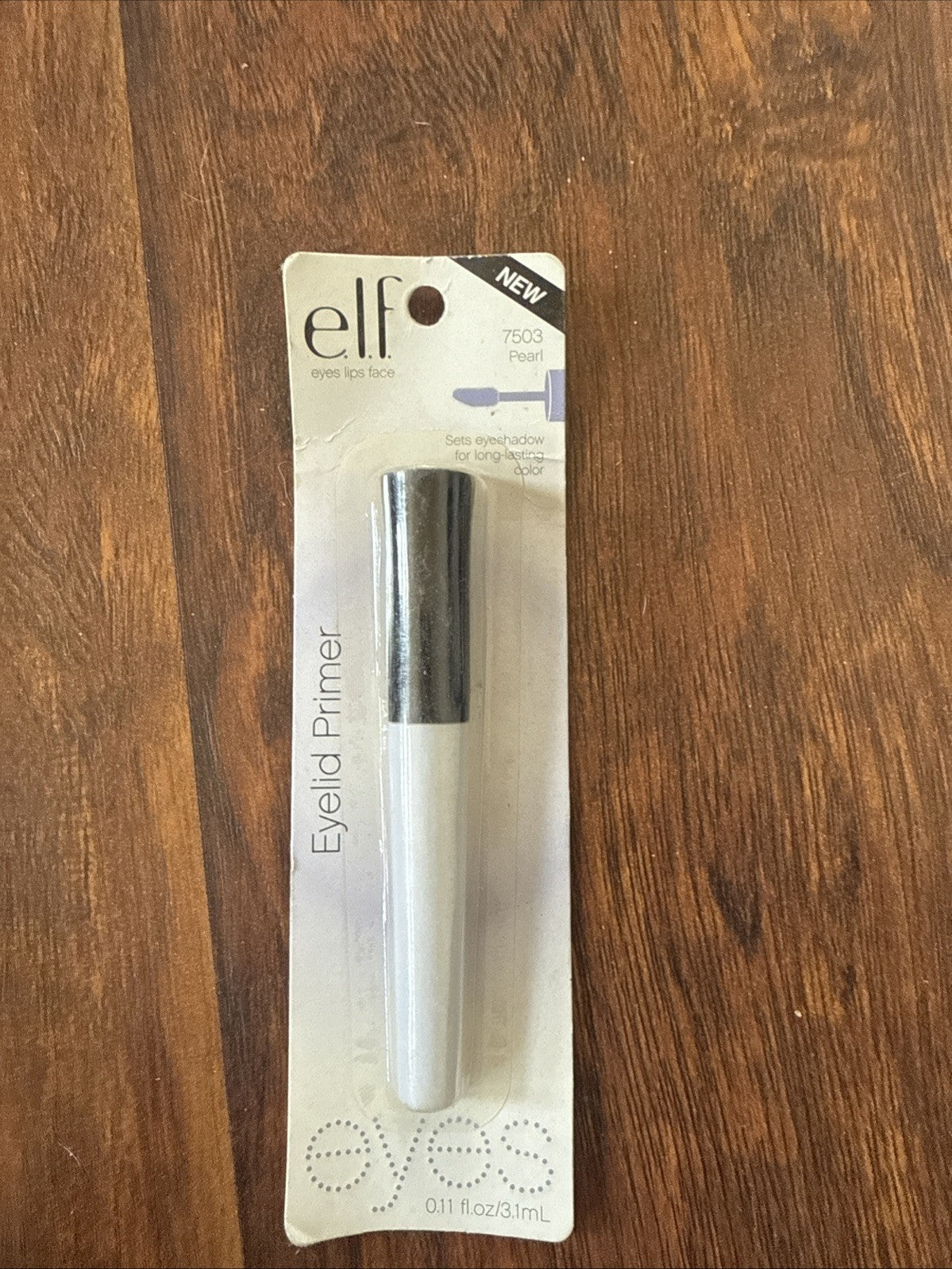 e.l.f. Shadow Lock Eyelid Primer - Pearl, Long-Lasting Makeup Base