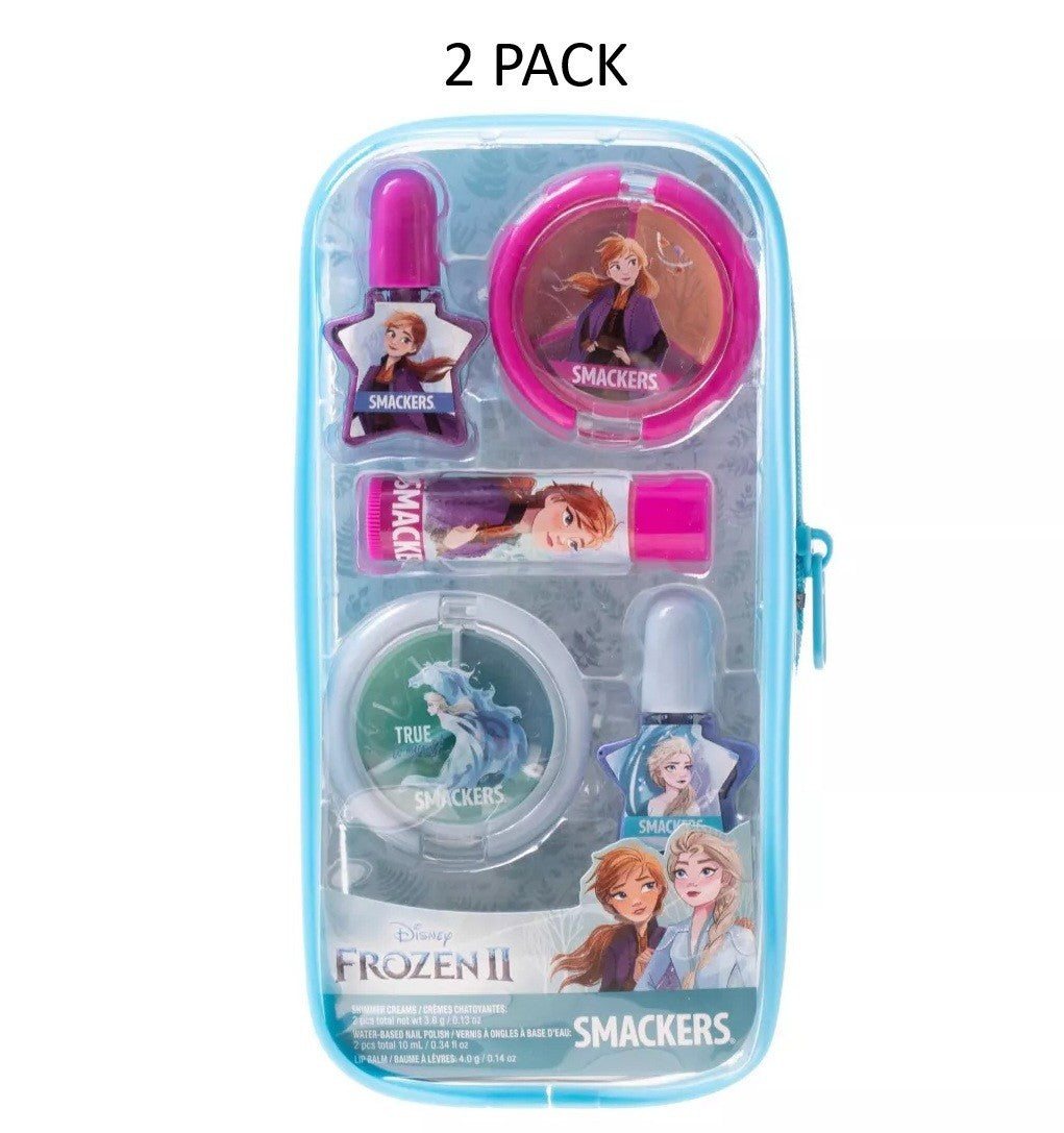 2 Pack Frozen Lip Balm & Shimmer Set for Kids