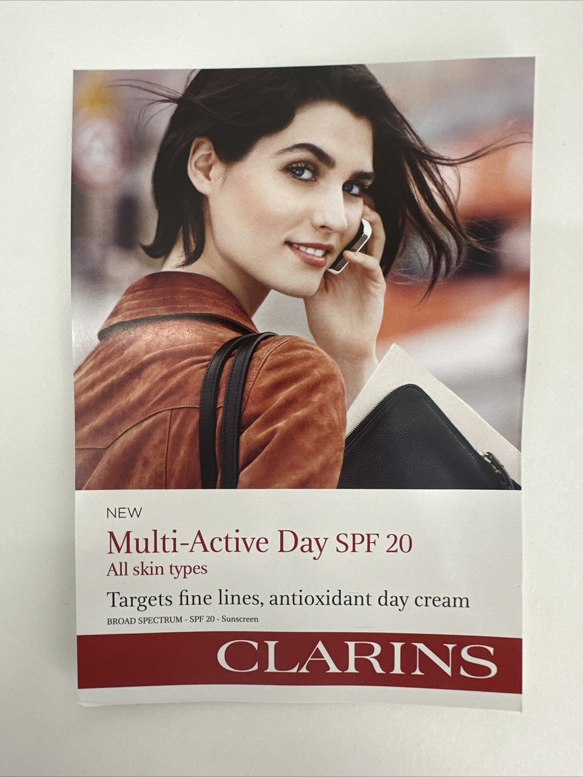 Clarins Multi-Active Jour Day Cream Samples, 2mL - 25 Pack