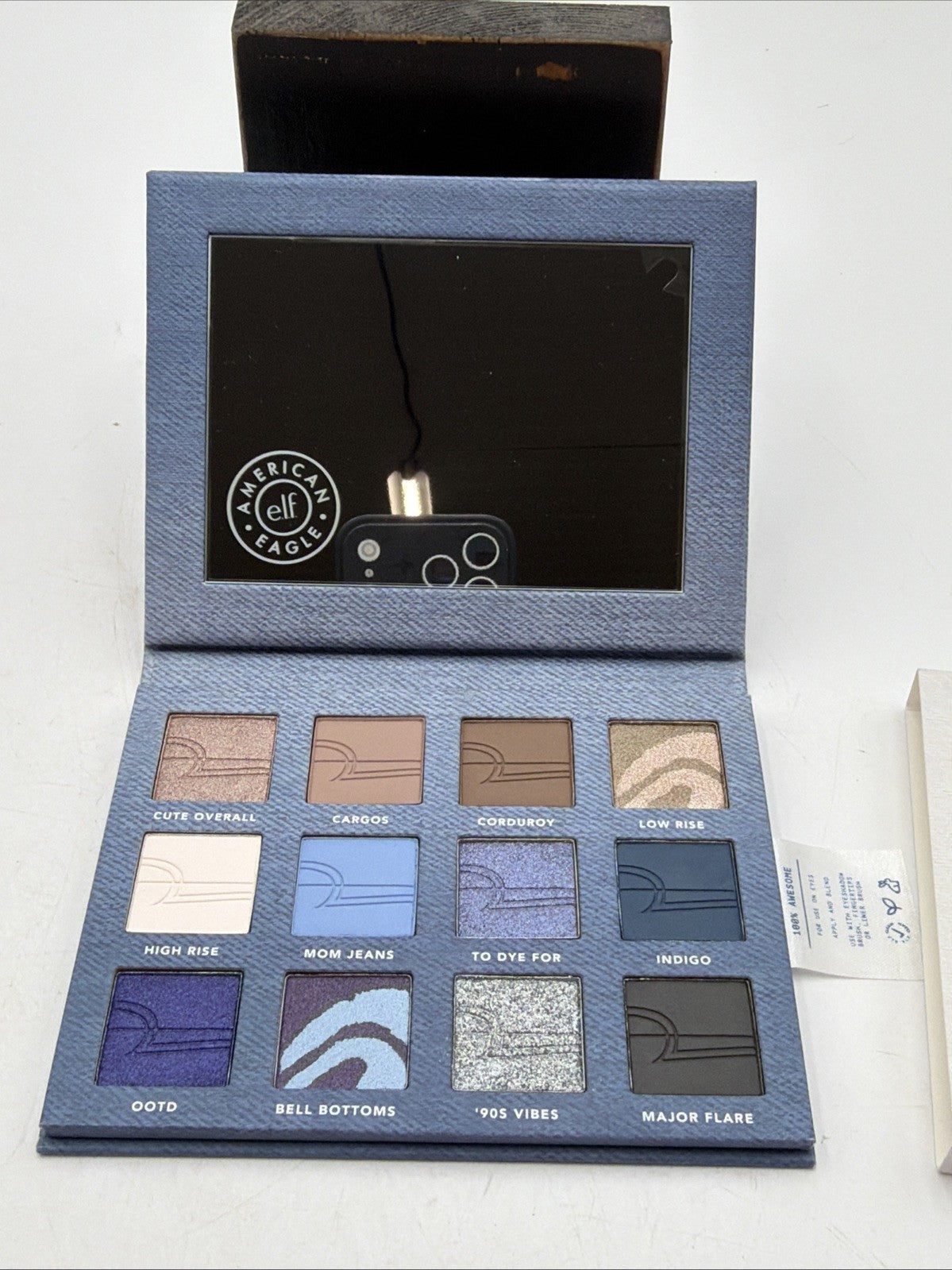 Eyeshadow Palette with 12 Shades - Denim Daze Makeup for Eye Looks
