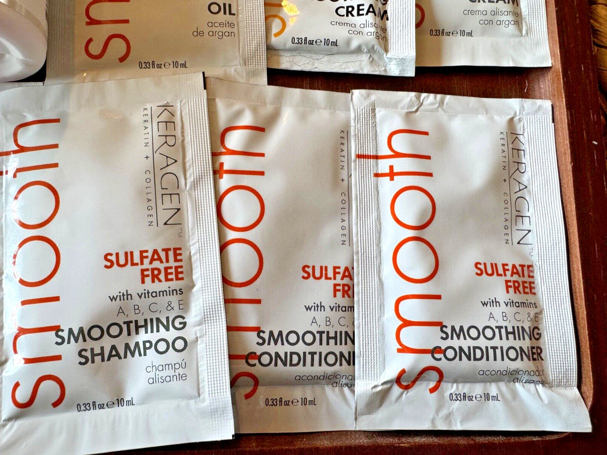 Keragen Keratin Hair Smoothing Treatment Kit - 3 Month Straightening