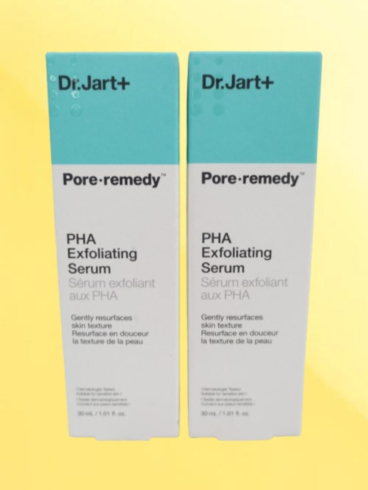 DR. JART+ PORE REMEDY PHA EXFOLIATING SERUM 1.01 OZ BOXED EXP: 2027