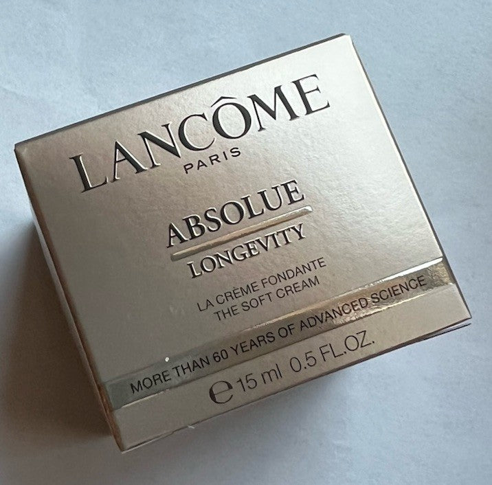 Lancome Absolue Longévité Soft Face Cream - 0.5oz Travel Size, New