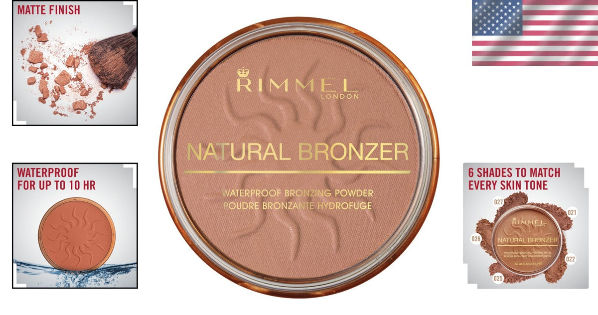 Natural Bronzer Sun-Kissed Glow Minimize Pores Flawless Skin