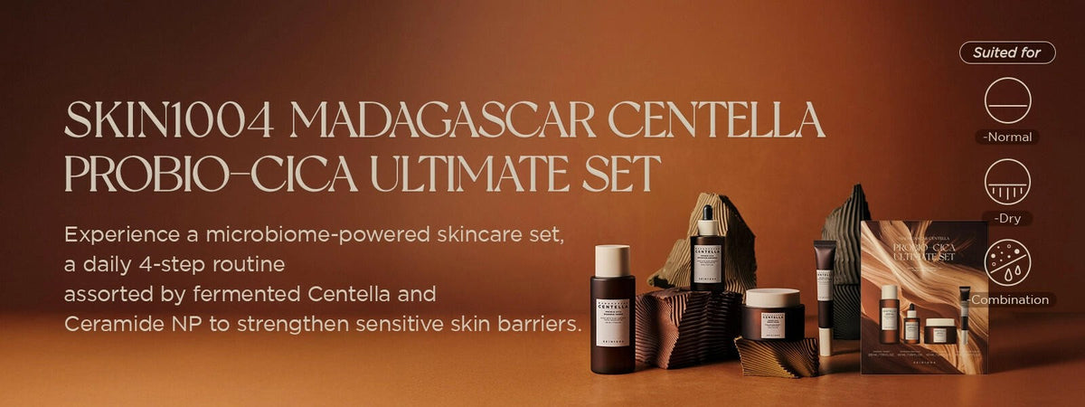 Skin1004 Madagascar Centella Probio-Cica Skin Care Set - 4 Piece