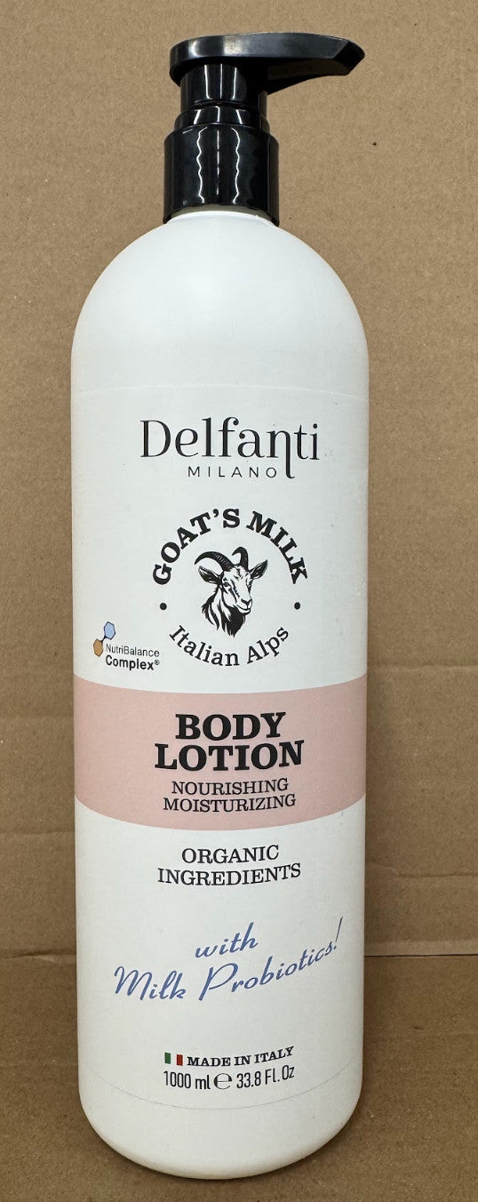 Goat's Milk Body Lotion - Nourishing Moisturizer, 33.8 fl oz