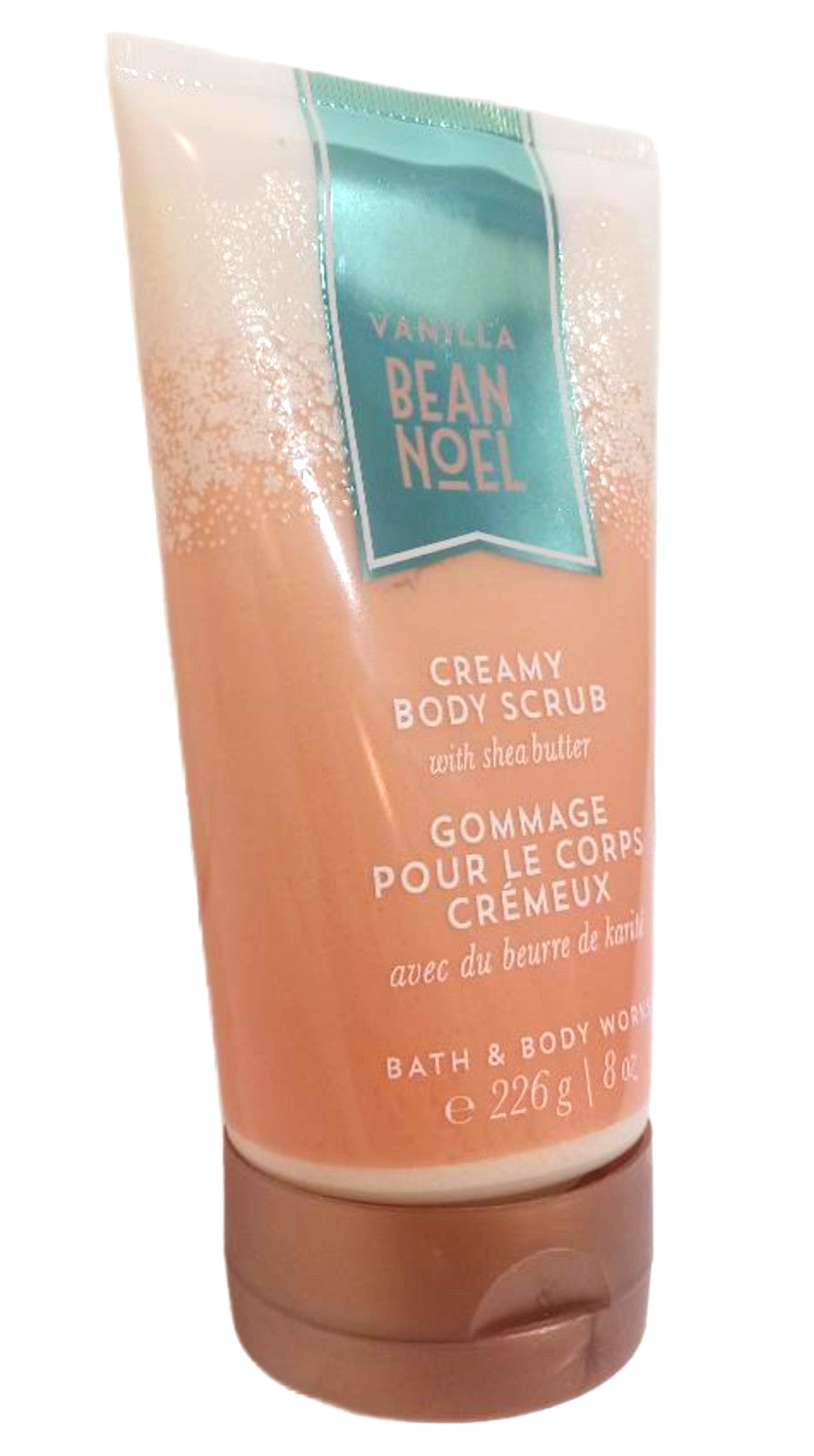 Bath And Body Works Creamy Scrub 8 Oz Vanilla Bean Noel Exfoliating