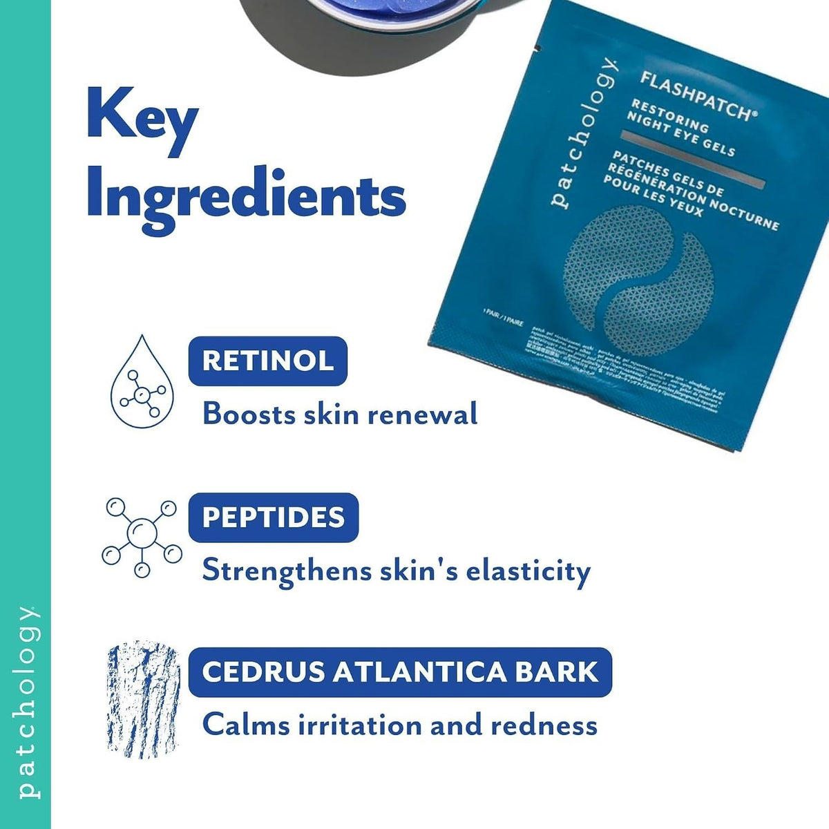 Restoring Night Eye Gels for Dark Circles and Fine Lines - 5 Pairs