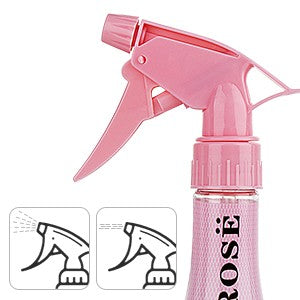 Fine Mist Spray Bottle 9.8oz (280ml) Pink Rose Champagne – Hair Moisturizing & Cleaning