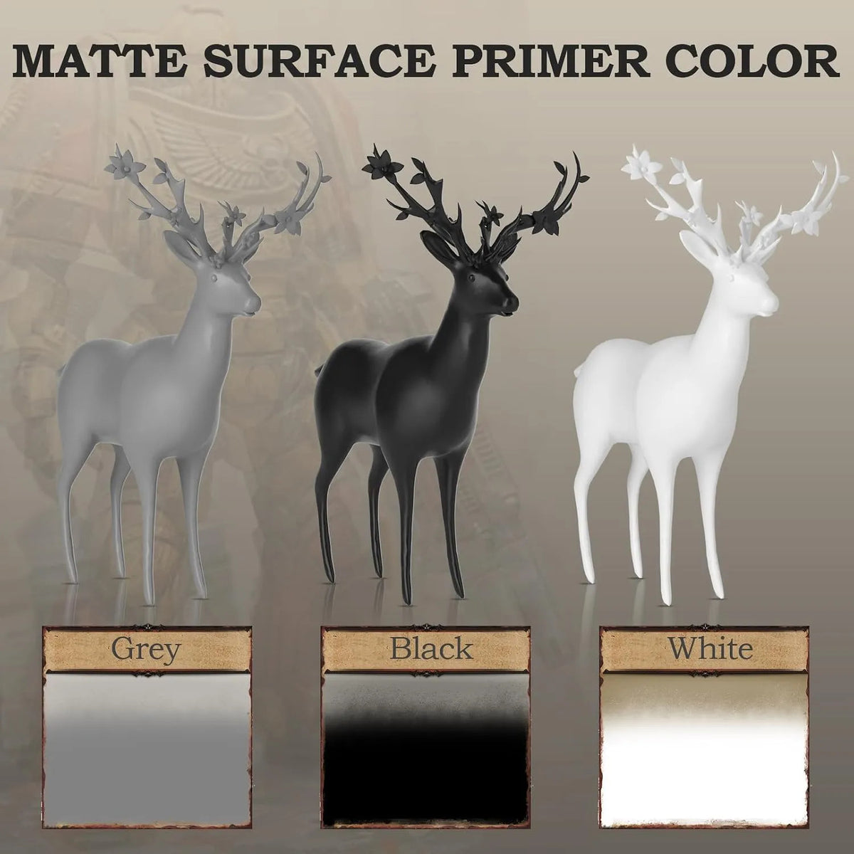 Acrylic Airbrush Primer for Models and Miniatures - Matte Finish, 8.4oz