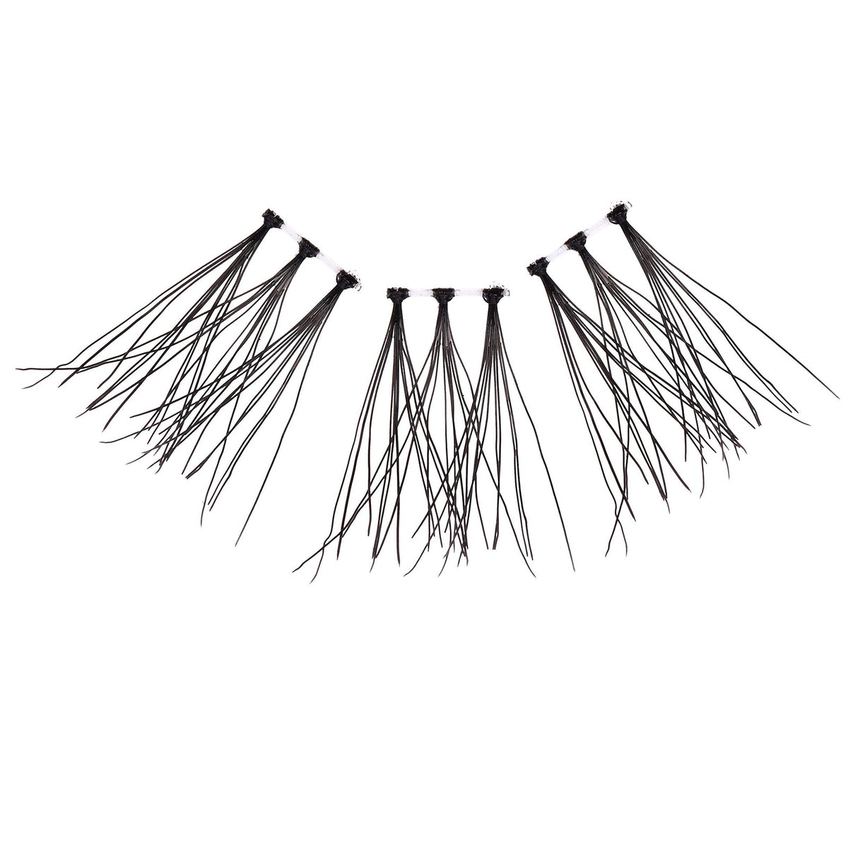 Pack of 6 False Eyelashes with Various Lengths - Faster & Easier Application