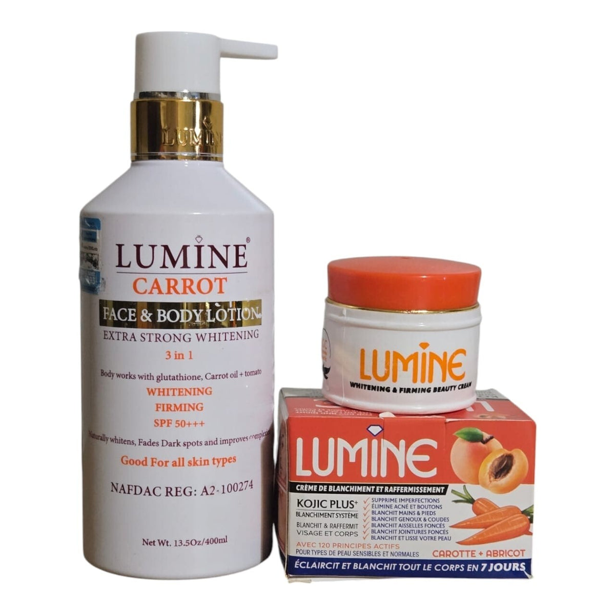 Carrot Body Lotion with Kojic Brightening & Firming - MGC