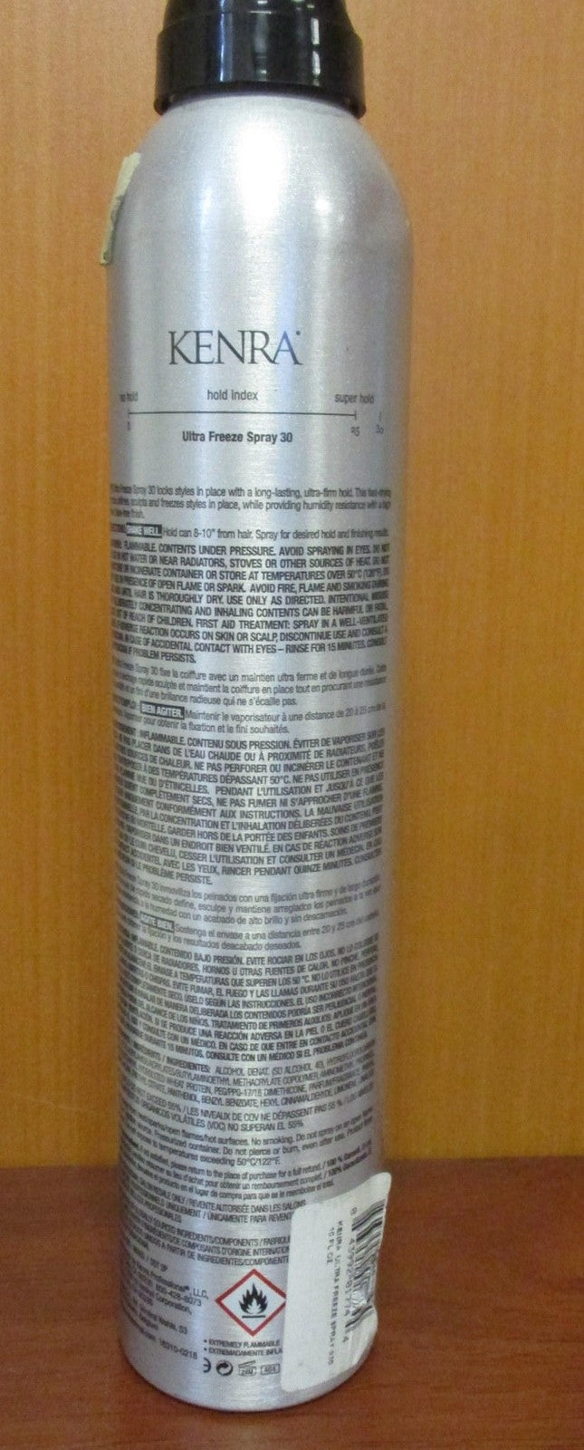 Kenra Ultra Freeze Hair Spray #30 - 10 oz Ultra-Firm Hold, Humidity Resistant
