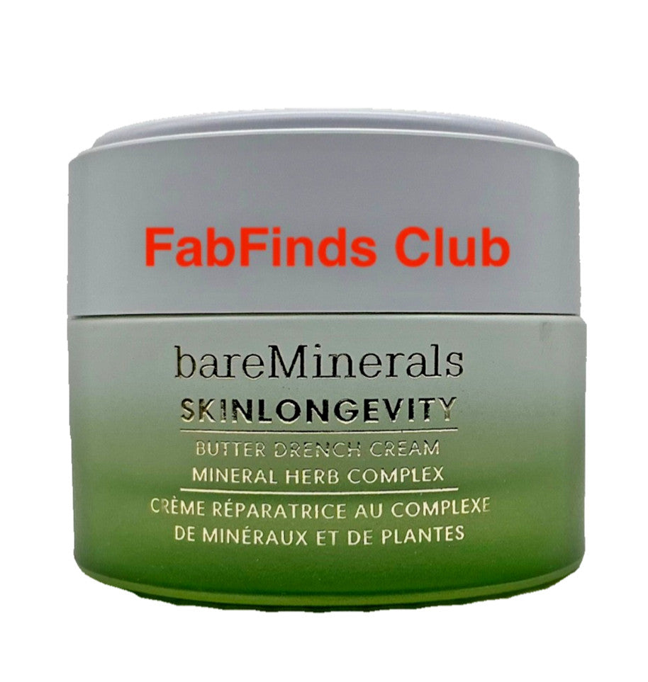 BareMinerals Skin Longevity Butter Drench Cream Set - Hydrating Anti-Aging Skincare