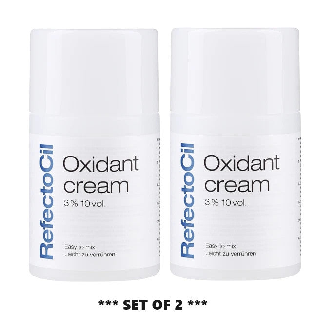 RefectoCil Oxidant 3% Developer Cream for Eyelash & Eyebrow Tinting 3.3oz