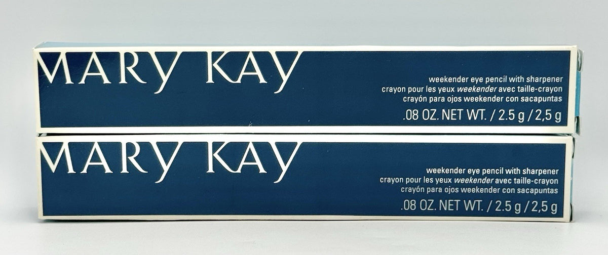 Makeup Pencil Sharpener for Eye Pencils - Dual Pack, Classic Navy
