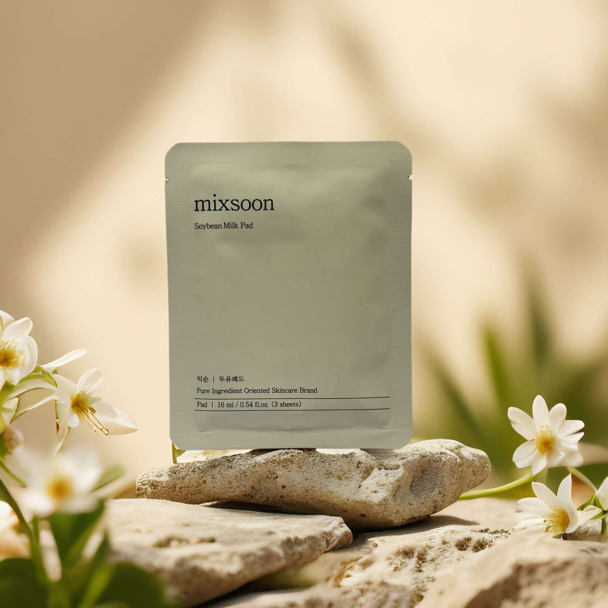 Gentle Exfoliating Soybean Milk Pads - Hydrating Facial Toner 10 Count