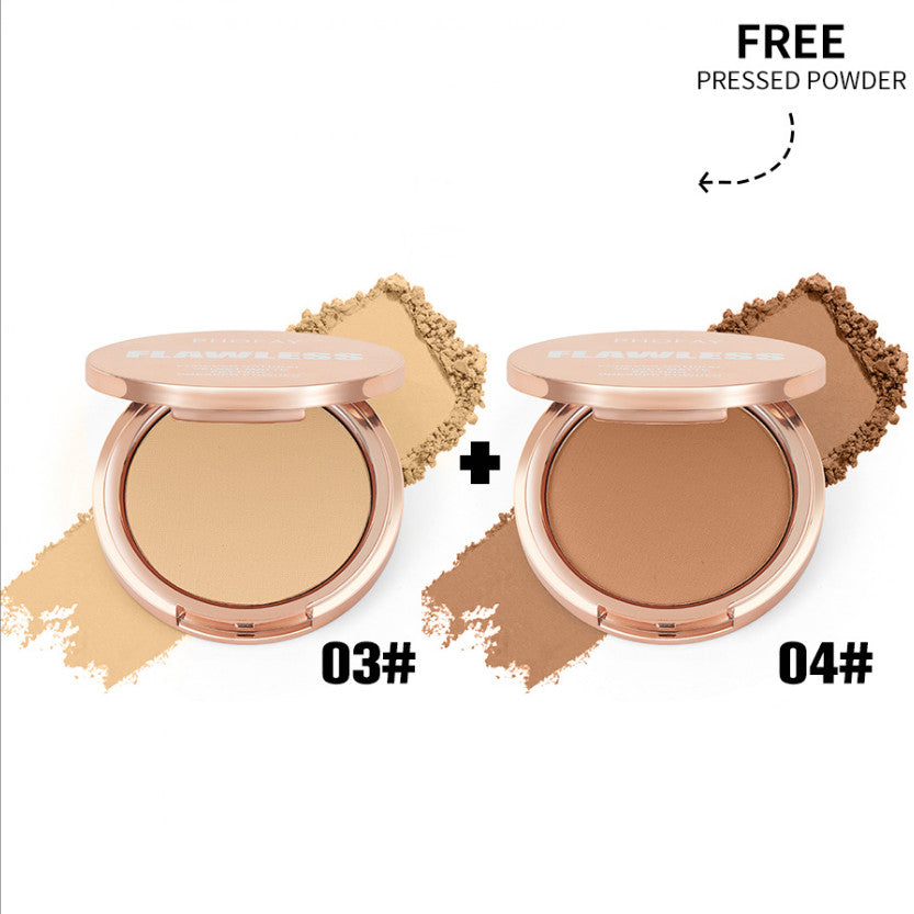 Pressed Powder Matte Finish - Unbranded 8g, Multi-Color Options