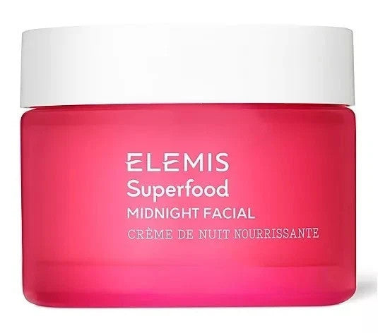 Elemis Superfood Midnight Facial Sleeping Cream - 50ml Hydrating Night Moisturizer