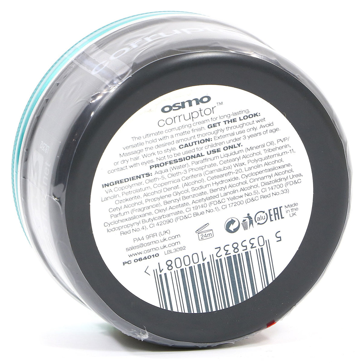 Hair Styling Cream Firm Hold Matte Finish 100mL - Versatile Hair Pomade