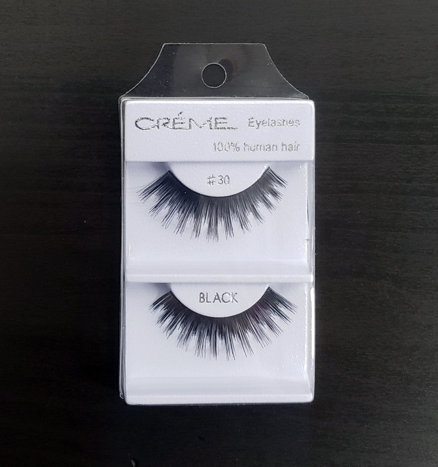 24 Pack False Eyelashes #30 Natural Touch Handmade Lightweight for Makeup & Heavy Users