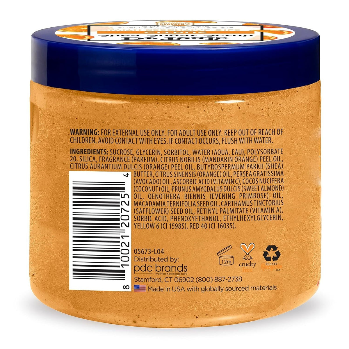Dr Teal's Shea Sugar Body Scrub Vitamin C Exfoliator 19oz - Lot of 3