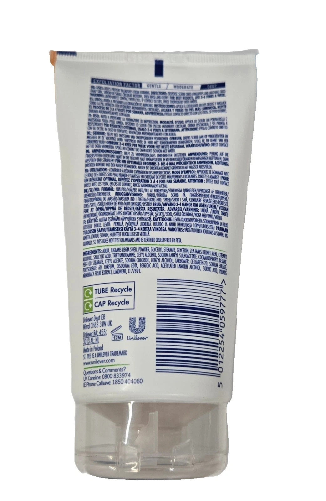 St. Ives Blemish Acne Control Apricot Scrub Oil Free 2% Salicylic