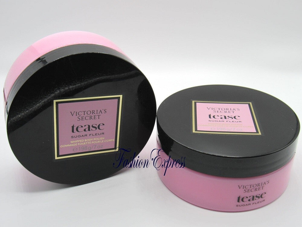 VICTORIA'S SECRET TEASE SUGAR FLEUR WHIPPED BODY POLISH 7 OZ (LOT OF