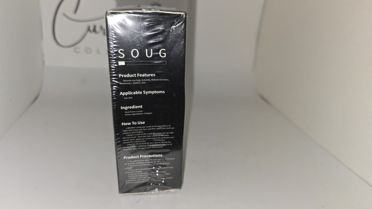 Eye Tightener Collagen Cream for Under Eye Bags & Wrinkles - Anti-Aging Skincare