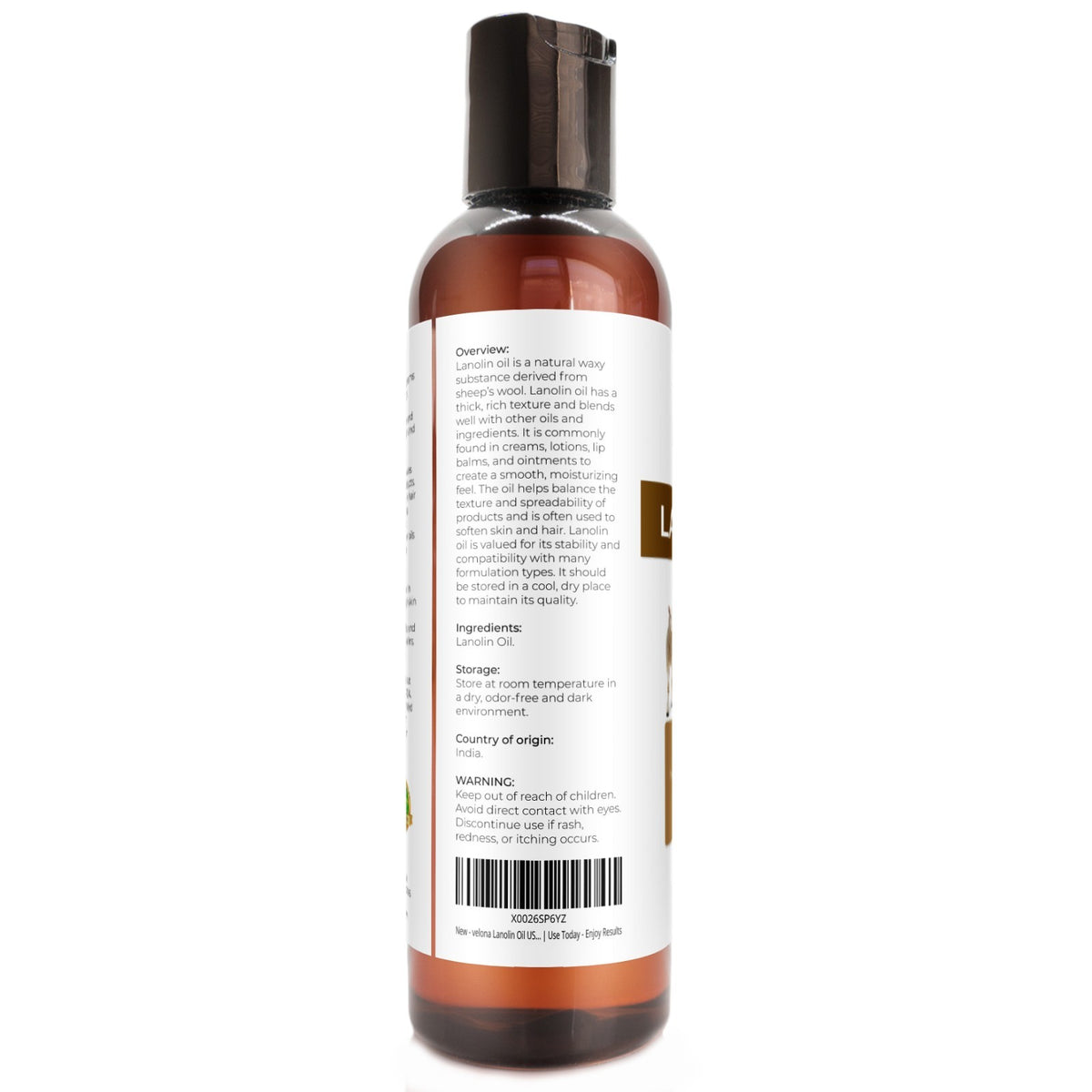 Lanolin Oil USP Grade - 100% Pure Cold Pressed