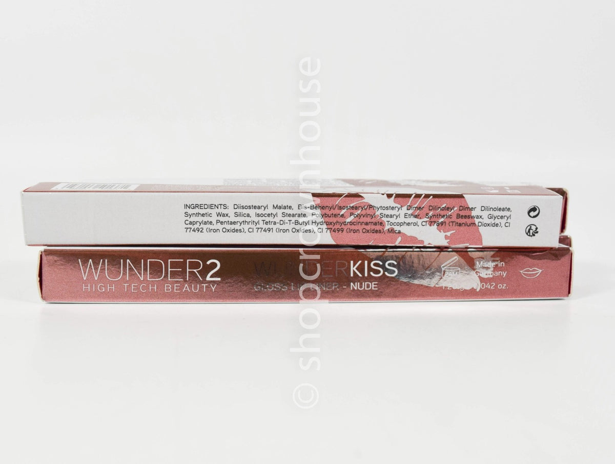High Tech Lip Gloss Lip Liner Pencil Nude 5 Pack - Waterproof & Precise