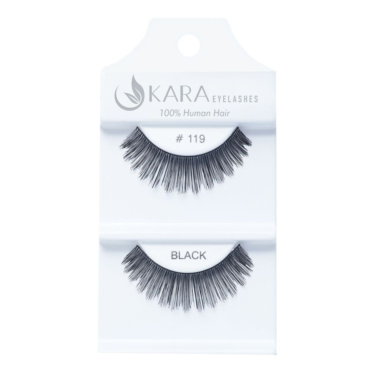 6 Pairs 100% Human Hair False Eyelashes - Kara Assorted Styles