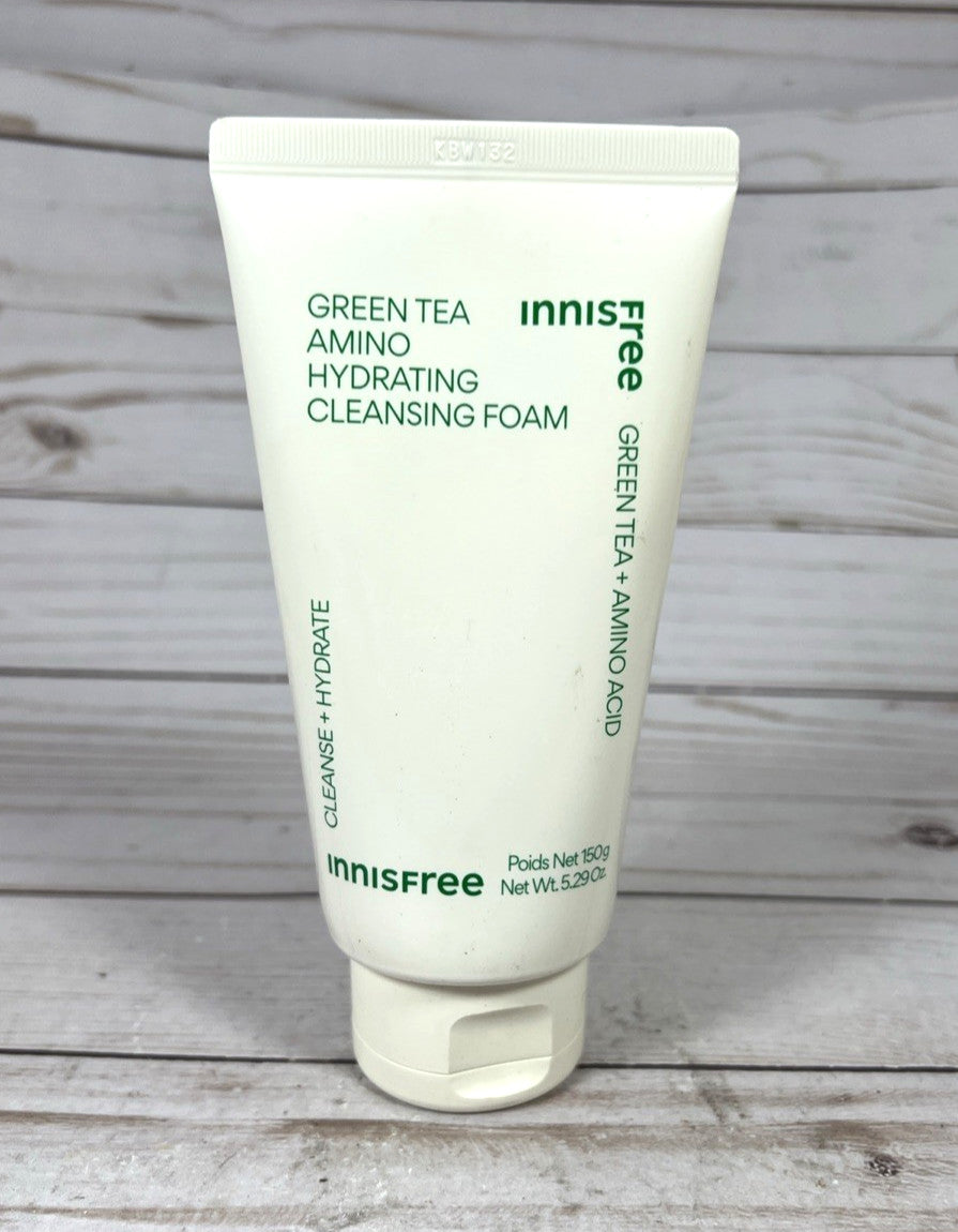 Innisfree Green Tea Amino Hydrating Cleansing Foam Cleanse Hydrate