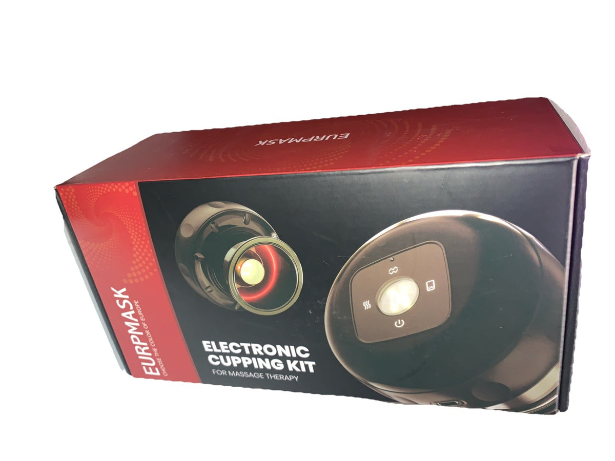 Electric Cupping Therapy Kit 5-in-1 with Red Light for Massage & Pain Relief