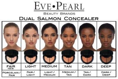 Salmon Concealer DARK 1.6oz - Face Makeup for Flawless Skin