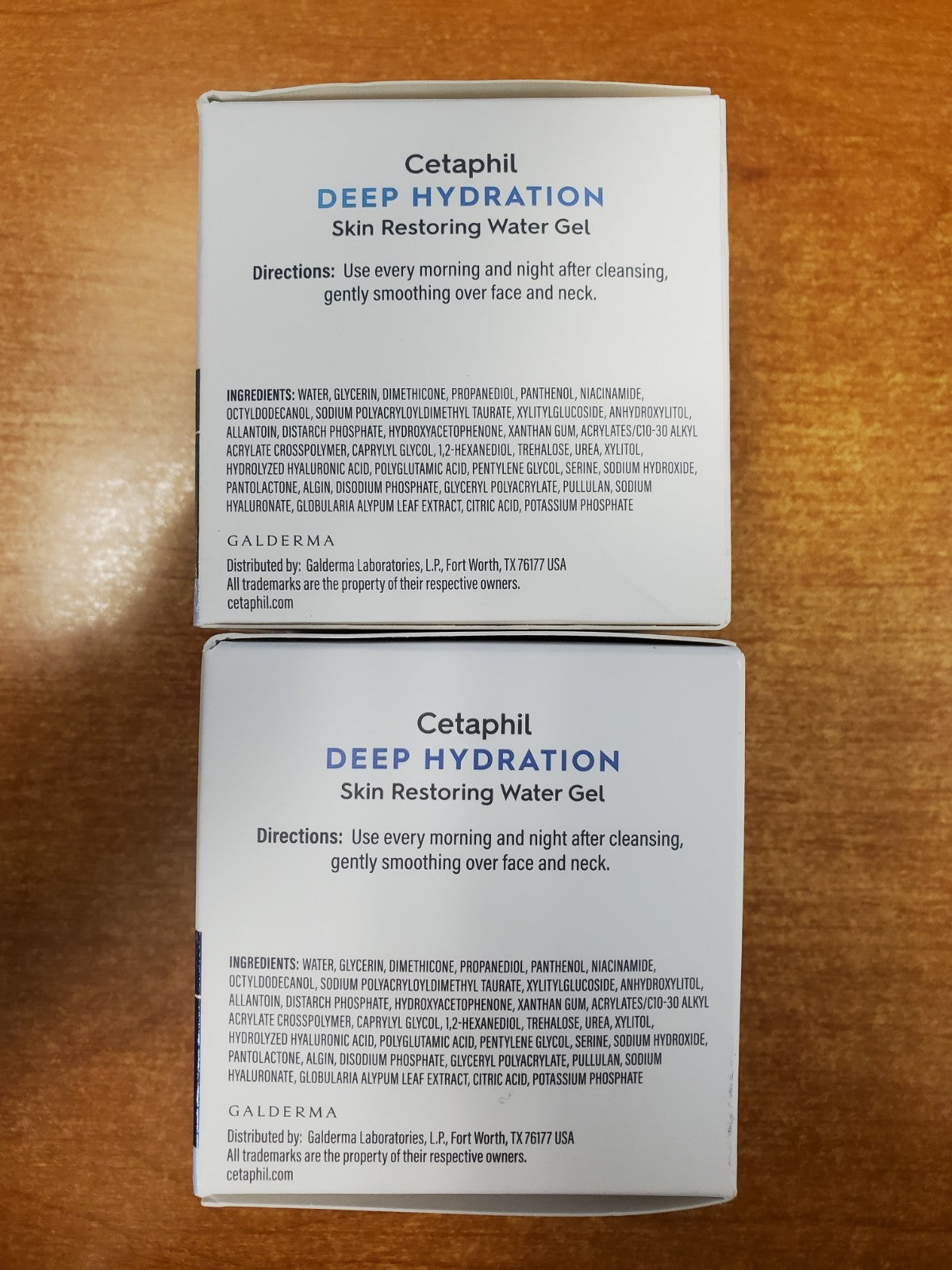 Deep Hydration Water Gel for Sensitive Skin, 1.7 oz - 2 Pack