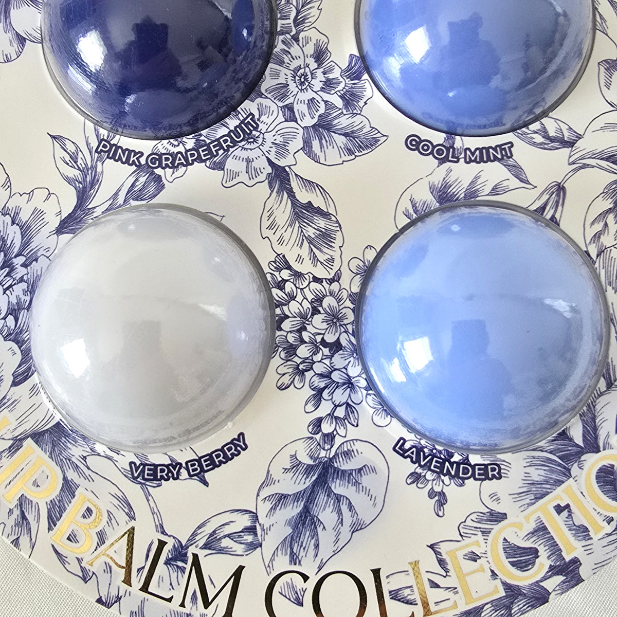 Lip Balm Set - Moisturizing Flavors for Soft Lips Gift Pack 4 pcs