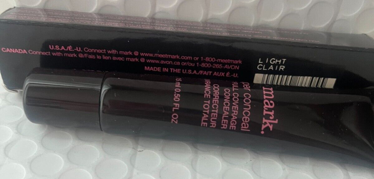 Full Coverage Concealer Set - Light Shade, 2 Pieces for Flawless Face