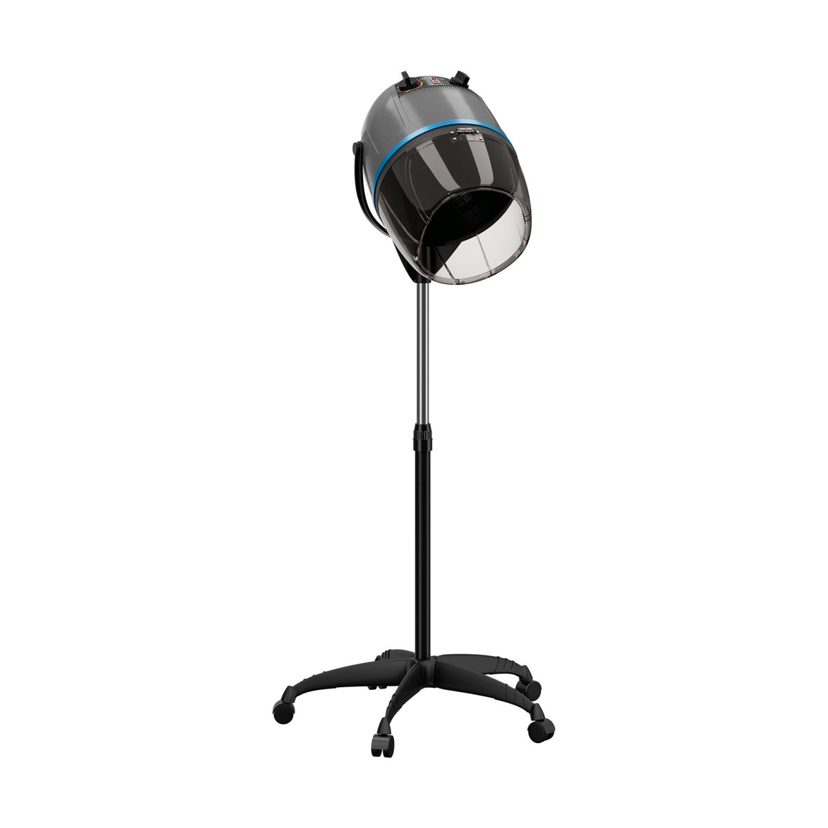 Gray 1300W Hair Bonnet Dryer Hot Perm W/Swivel Casters Adjustable