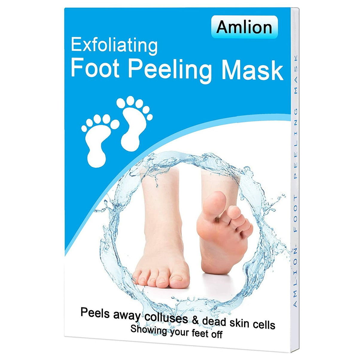 2-Pairs Foot Peel Masks for Soft Feet, Exfoliating Dead Skin & Callus