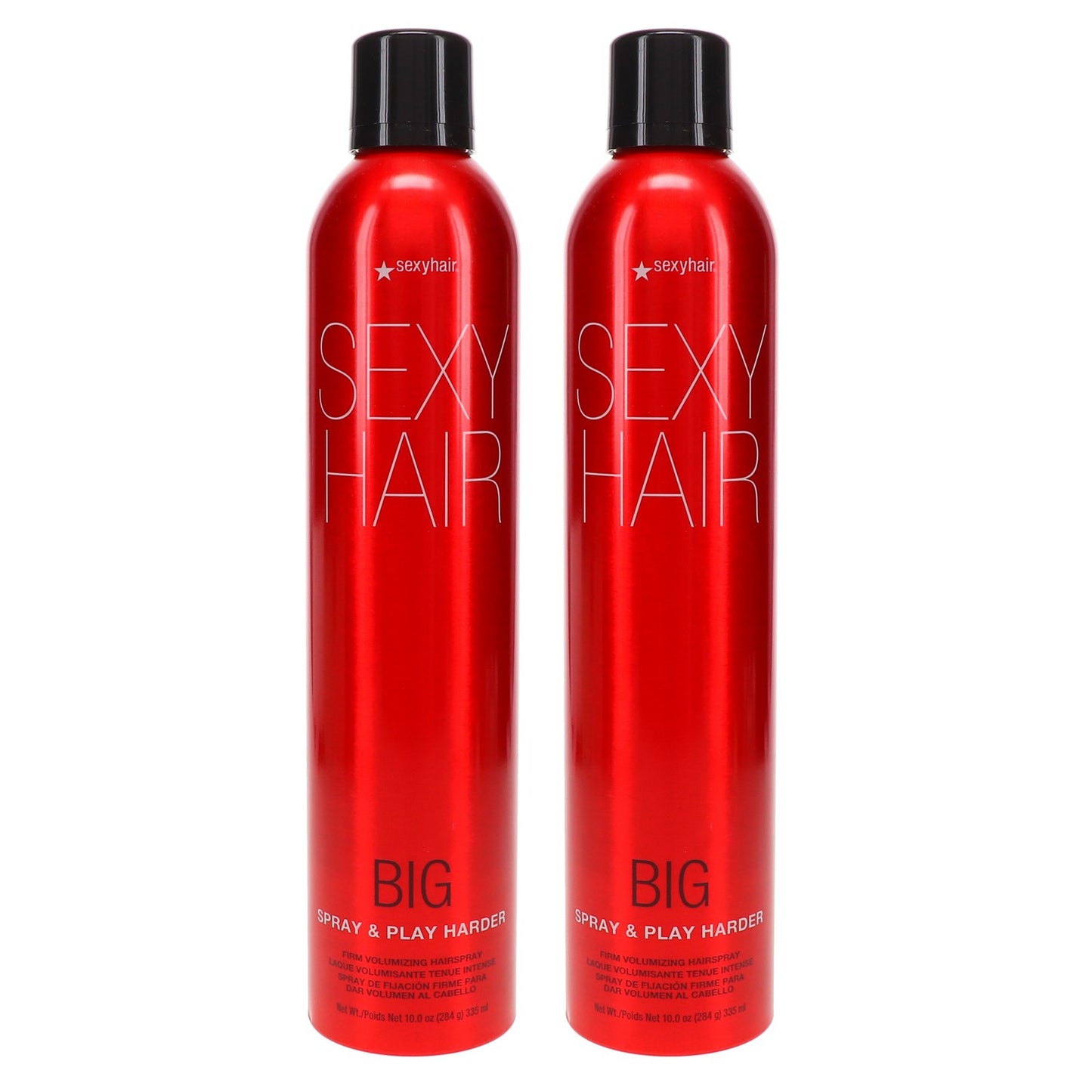 2-Pack Volumizing Hairspray - Firm Hold, UV & Humidity Protection 10oz