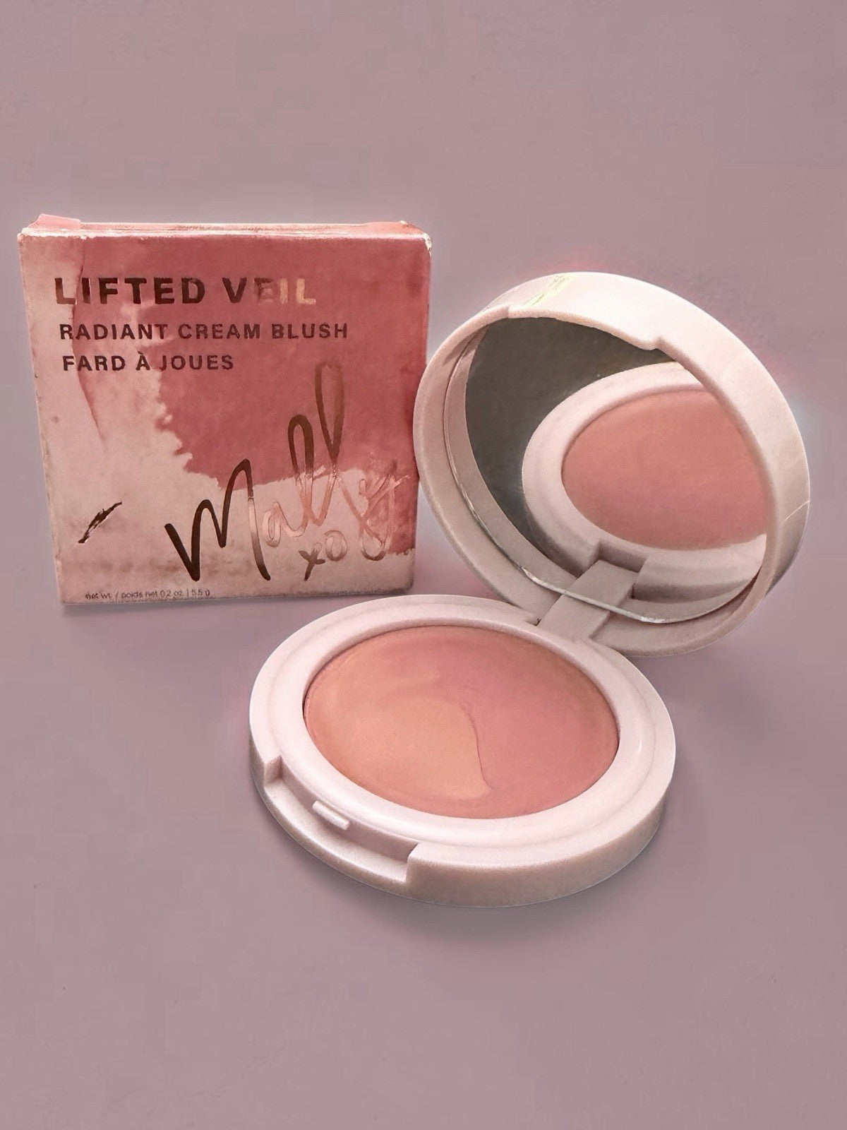 Cream Blush with Radiant Luminous Color - Orchid Optimist, 0.2 oz
