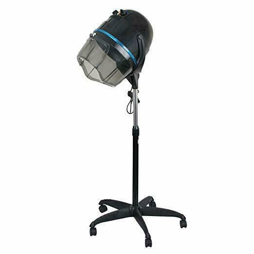 Adjustable Height Salon Hair Dryer with Hot Perm & Hair Treatment 1300W - 2 Pack