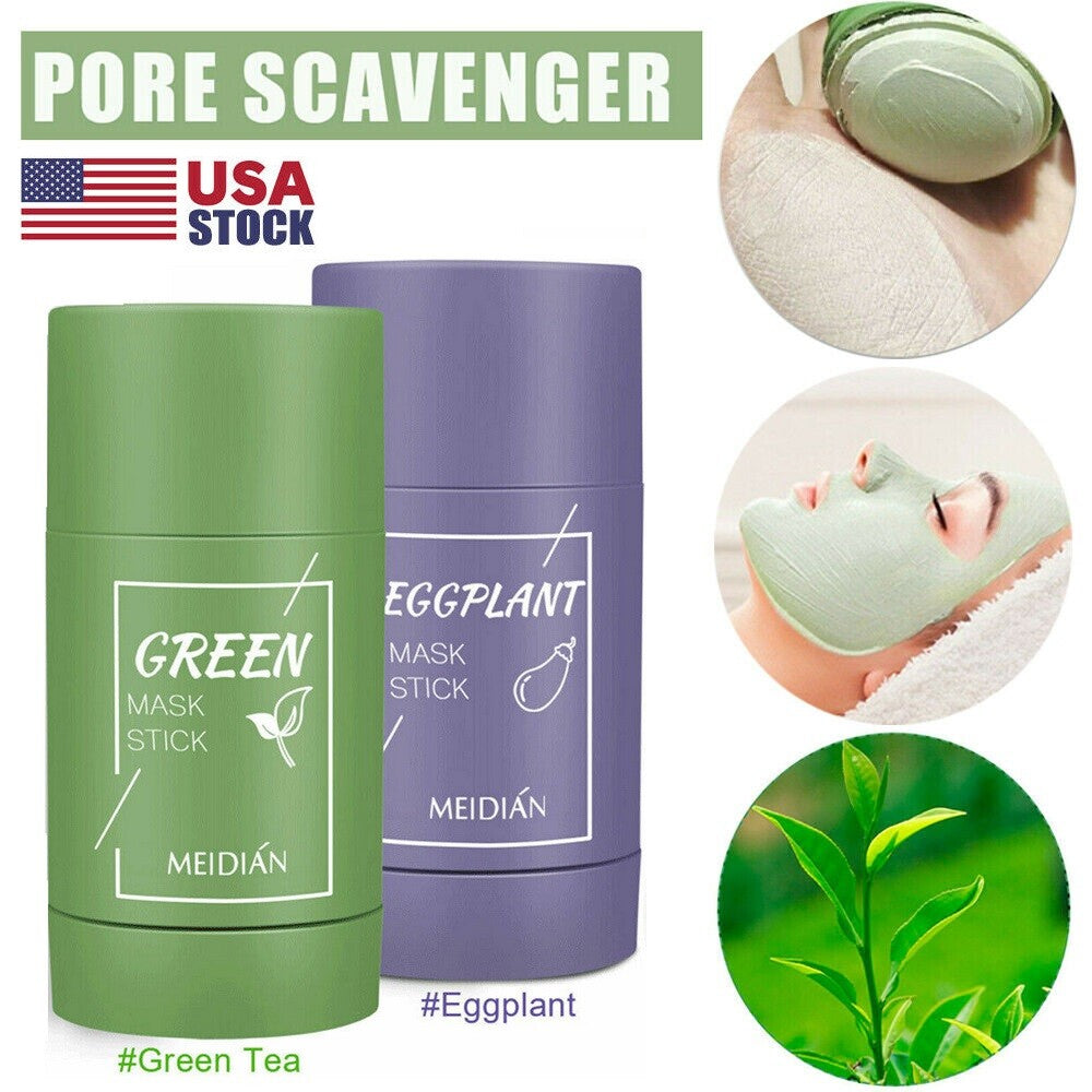 Green Tea Clay Stick Mask - Pore Cleansing & Oil Control
