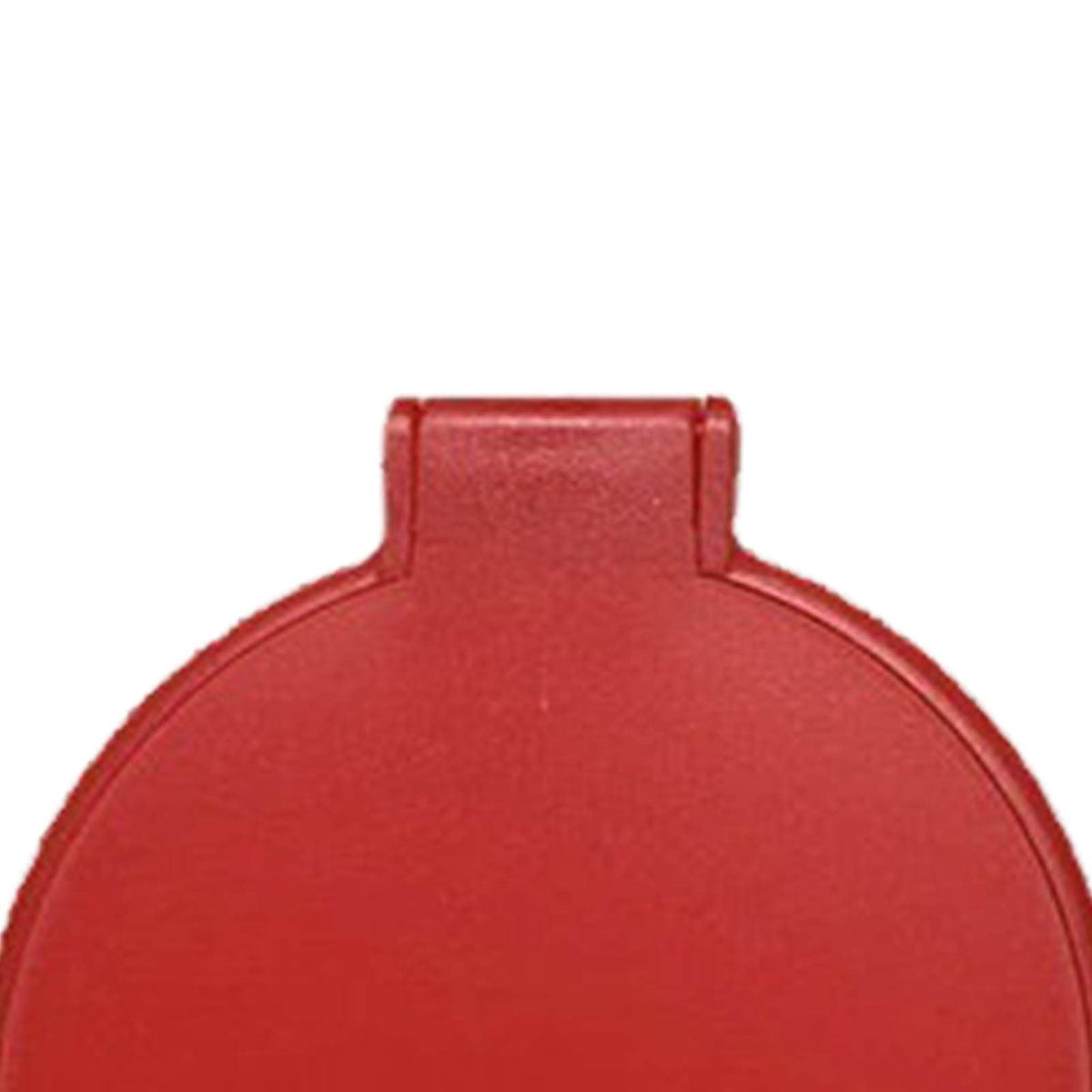 Lighted Folding Circular Pocket Mirror - Compact Travel Makeup Mirror, Red